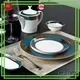 Quality Two Eight Brand fine white porcelain dinnerware elegant men 1