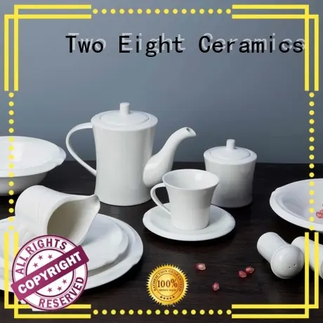 white porcelain tableware color round Warranty Two Eight 1