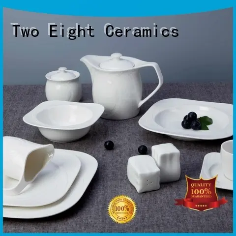 Two Eight Brand restaurant smooth rim two eight ceramics 1