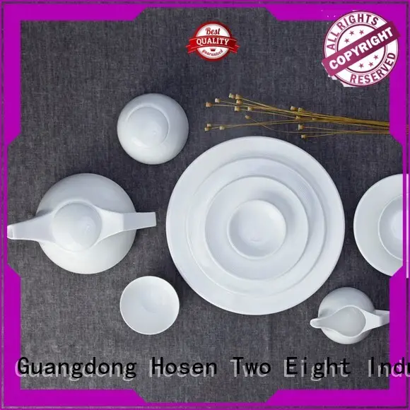 white porcelain tableware irregular royal stock Two Eight Brand two eight ceramics 1