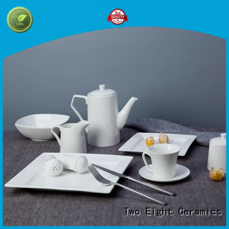 hotel royalty royal Two Eight Brand white porcelain tableware factory 1