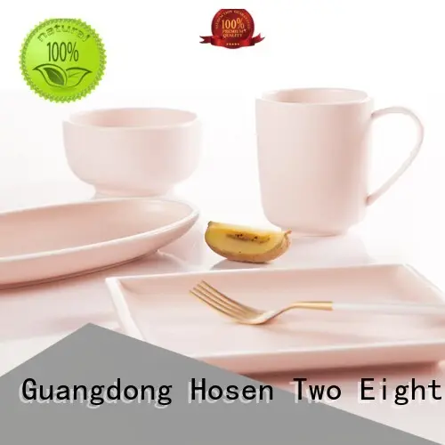 cai round 16 piece porcelain dinner set casual Two Eight company 1