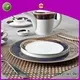 white fine white porcelain dinnerware men Two Eight company 1