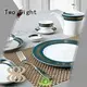 fine white porcelain dinnerware embossed rose Two Eight Brand two eight ceramics 1