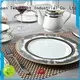 Two Eight Brand porcelain colored gold fine white porcelain dinnerware 1