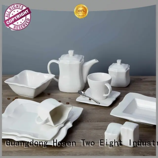 surface modern white porcelain tableware style Two Eight company 1