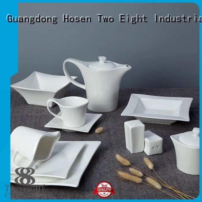 Two Eight Brand quan fashion white porcelain tableware wang supplier 1