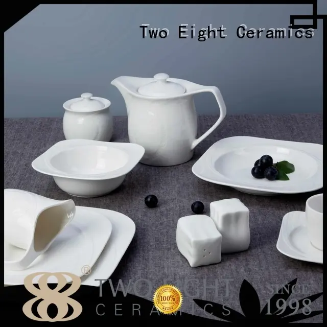 white porcelain tableware sample round fashion Warranty Two Eight 1
