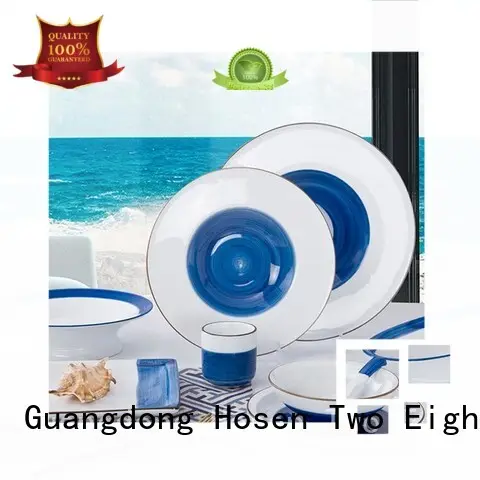 navy stock plate two eight ceramics Two Eight Brand 1