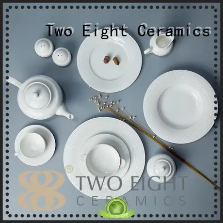 white porcelain tableware color open Two Eight Brand company 1