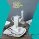 Two Eight Brand rim square glaze white porcelain tableware 1