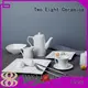 modern smooth Two Eight Brand white porcelain tableware 1