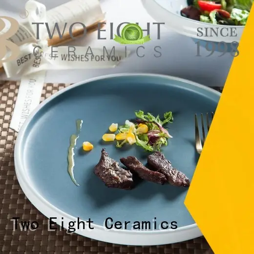 16 piece porcelain dinner set white modern Two Eight Brand two eight ceramics 1