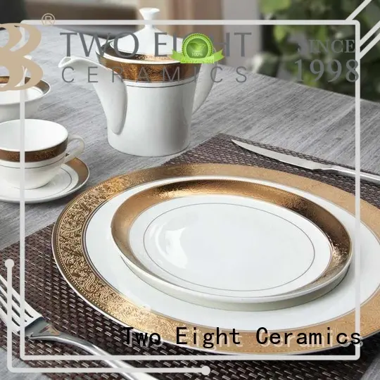 fine white porcelain dinnerware white Two Eight Brand two eight ceramics 1