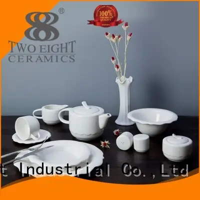 elegant meng italian white porcelain tableware Two Eight manufacture 1