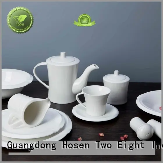 white porcelain tableware home open smooth two eight ceramics manufacture 1