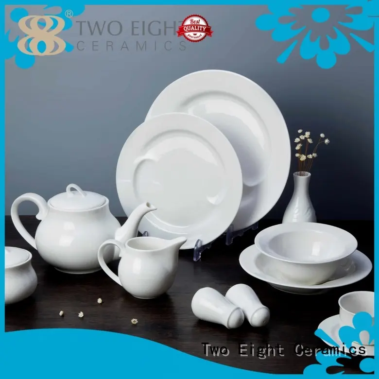 Custom embossed two eight ceramics sample Two Eight 1