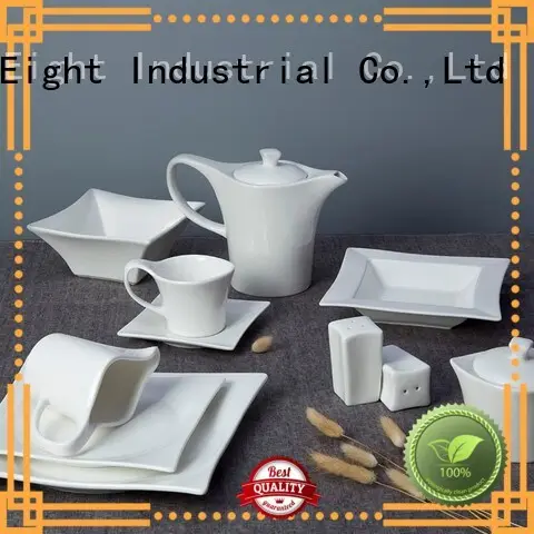 Two Eight Brand white italian white porcelain tableware irregular 1