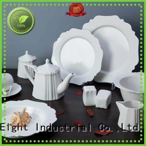 white porcelain tableware casual stock two eight ceramics Two Eight Brand 1