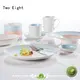 cai round lines 16 piece porcelain dinner set Two Eight manufacture 1