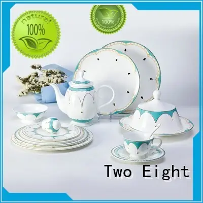 style
 contemporary
 white
 Wholesale flat two eight ceramics Two Eight Brand 1