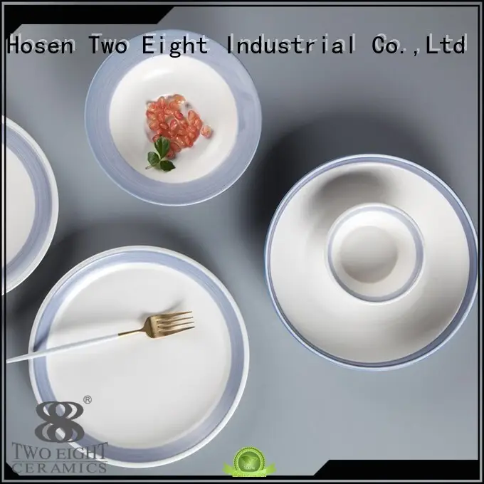 16 piece porcelain dinner set irregular vietnamese kitchen Two Eight Brand two eight ceramics 1