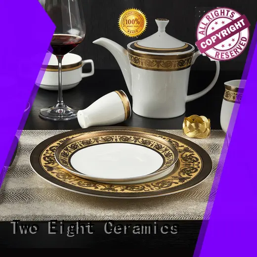 royalty elegant whithe two eight ceramics white Two Eight 1