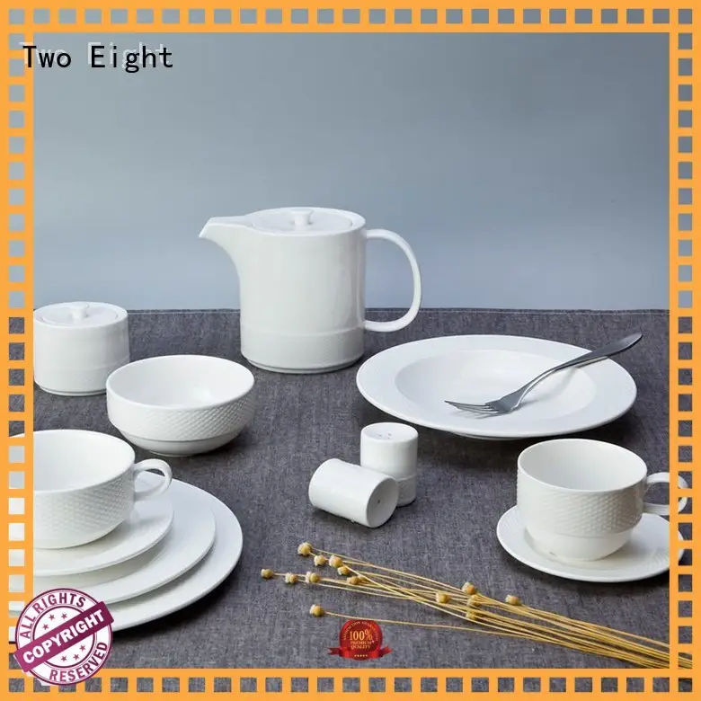 Two Eight Brand vietnamese smoothly porcelain white porcelain tableware 1