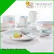 cream country modern Two Eight Brand 16 piece porcelain dinner set manufacture 1