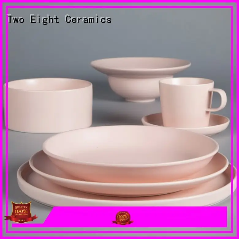 Quality Two Eight Brand 16 piece porcelain dinner set decal glaze 1