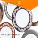 Quality Two Eight Brand fine white porcelain dinnerware gold colored 1