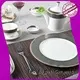 gold hotel fine white porcelain dinnerware colored Two Eight company 1