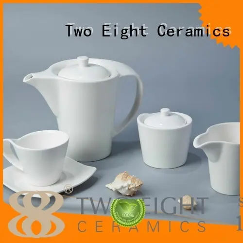 Wholesale vietnamese white porcelain tableware Two Eight Brand 1
