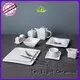 white porcelain plate set 1