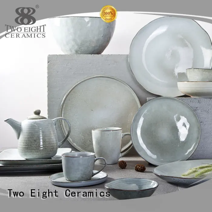 cream porcelain dinnerware porcelain Two Eight 1