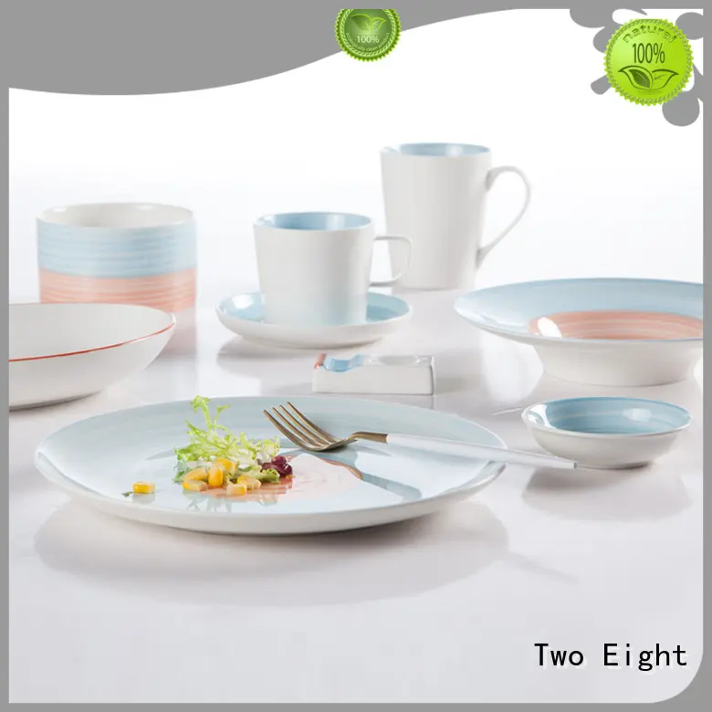rim quality china dinnerware Two Eight 1