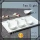 Two Eight casual porcelain tea cup with lid components for bistro 1