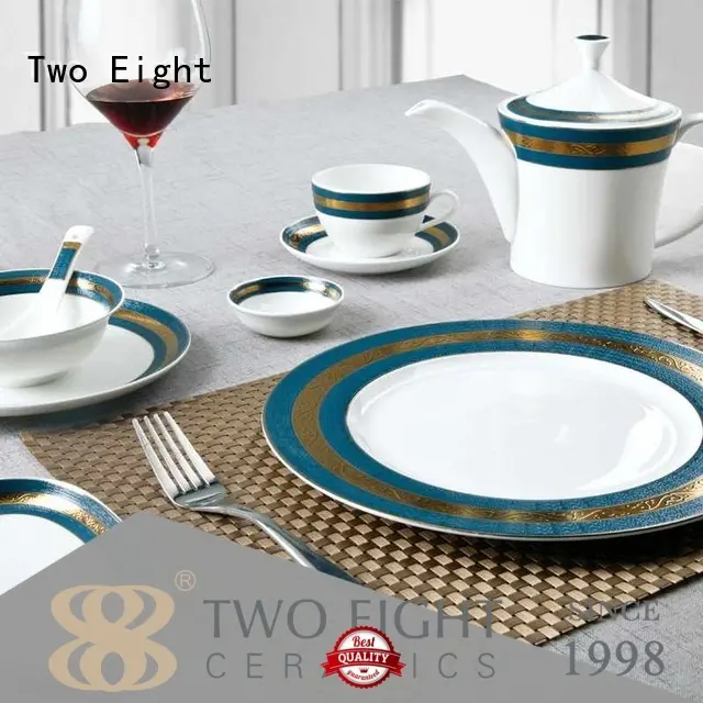 contemporary best white porcelain plates customized for teahouse Two Eight 1