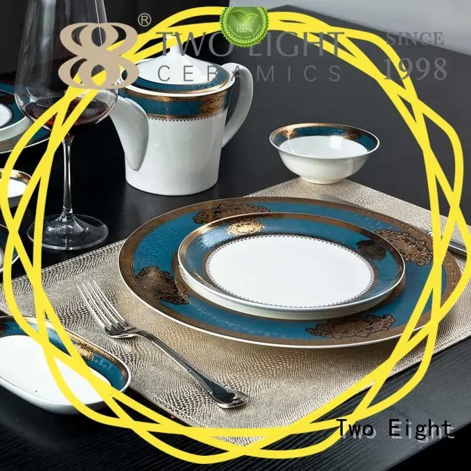 Two Eight royal crockery unit design design for teahouse 1