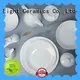 irregular white porcelain dinner service customized for restaurant 1