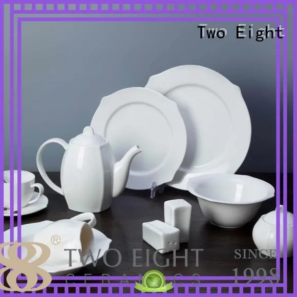 rim white china dinnerware sets sample for kitchen Two Eight 1