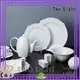 rim white china dinnerware sets sample for kitchen Two Eight 1