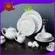 Two Eight simply white porcelain plates directly sale for restaurant 1