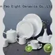 rim restaurant white dinnerware series for hotel 1