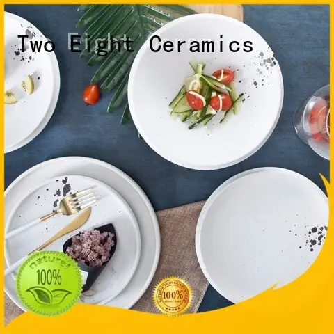 french porcelain dinnerware stock for restaurant Two Eight 1