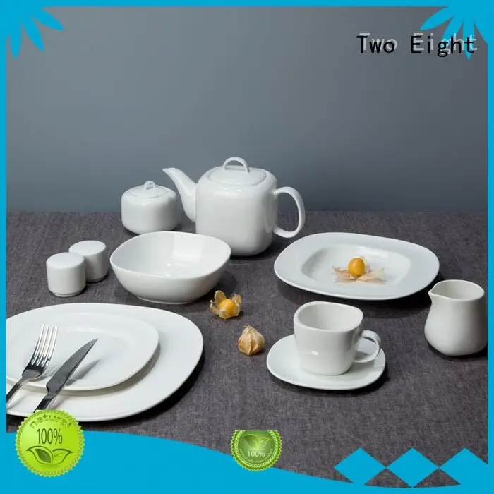 modern white porcelain plates from China for home 1