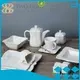 Two Eight square unique restaurant dinnerware series for bistro 1