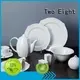 bulk restaurant plates and cutlery customized for hotel Two Eight 1