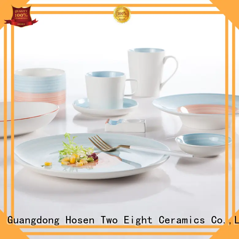 modern restaurant quality dinnerware sets from China for home Two Eight 1