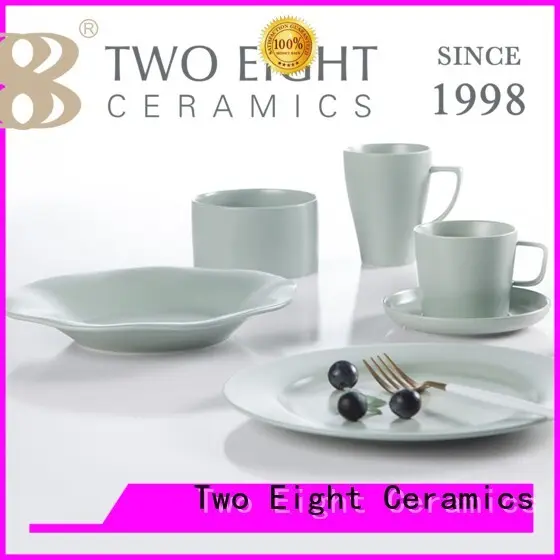 Two Eight brown vintage dinner plates from China for restaurant 1